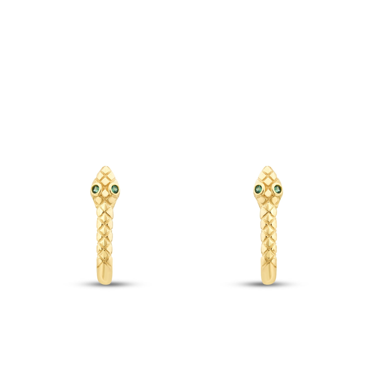 Gold Schlange Creolen