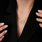 Gold Stern Trend Halskette
