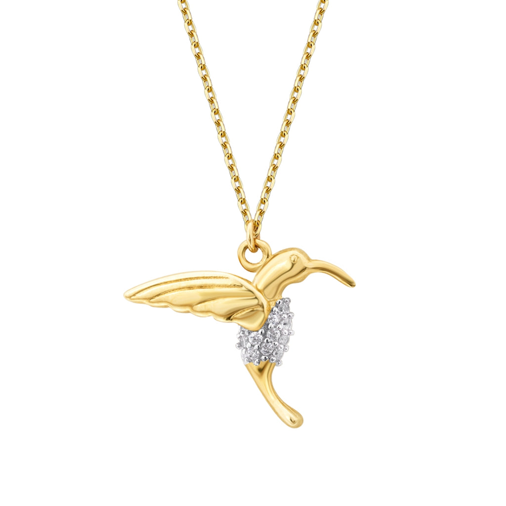 Gold Specht Halskette
