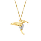 Gold Specht Halskette
