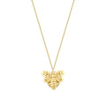 Gold Biene Halskette