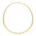 Gold Detailliert Trend Halskette
