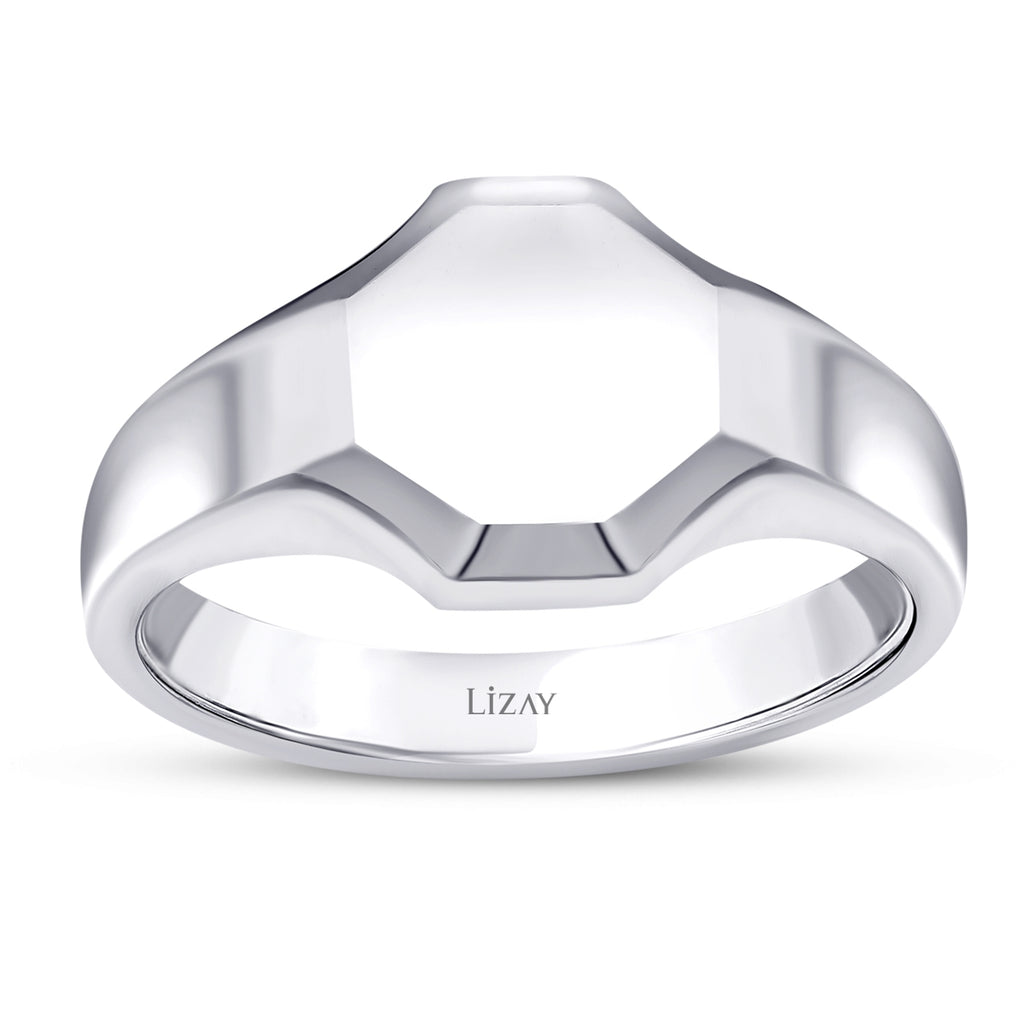 Gold Minimalist Herren Ring