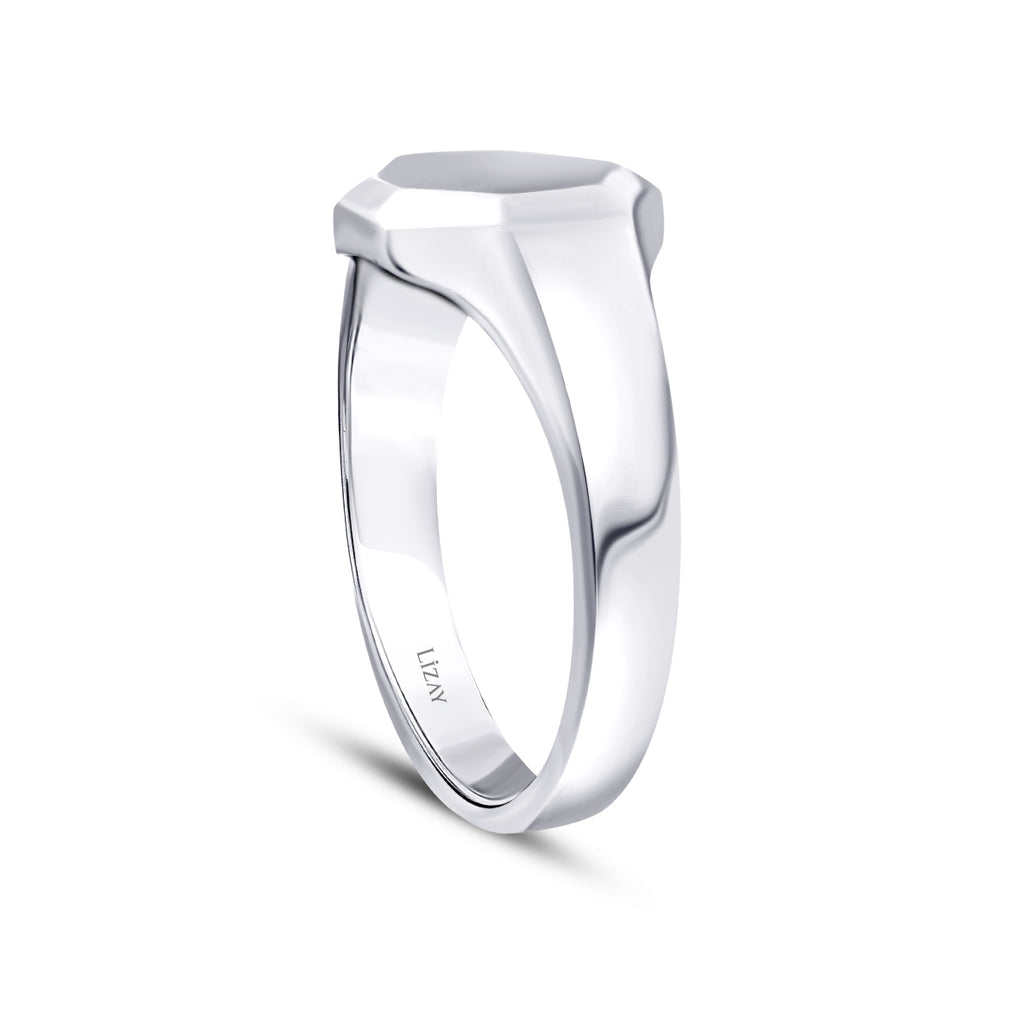 Gold Minimalist Herren Ring