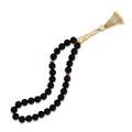 Gold Onyx Glänzend Schwarz Gebetskette