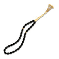 Gold Onyx mattschwarze Gebetskette