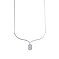 0.26 ct. Diamant Baguette Trend Halskette