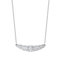 1.18 ct. Diamant Baguette Halskette