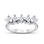 0.50 ct. Diamant Fünf-Stein Ring