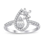 0.46 ct. Diamant Baguette Ring