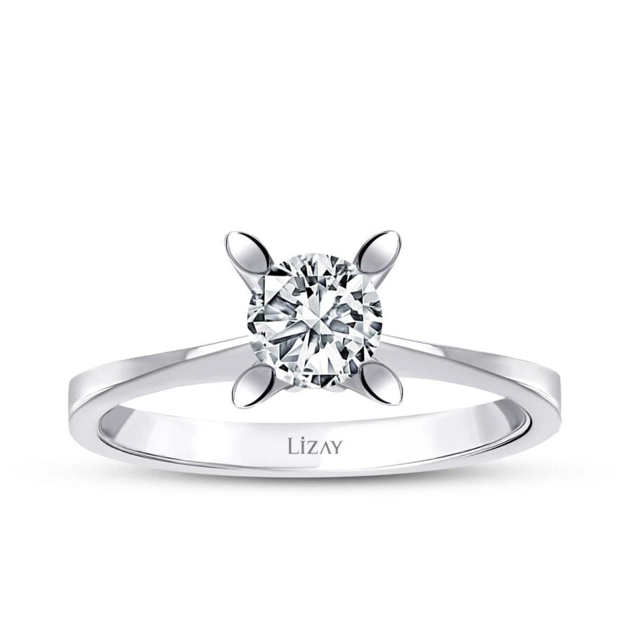 0.60 ct. Diamant Rund Solitär Verlobungsring