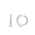 1.44 ct. Diamant Creolen Ohrringe