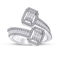 0.77 ct. Diamant Baguette Ring