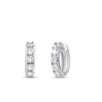 1.00 ct. Diamant Creolen Ohrringe