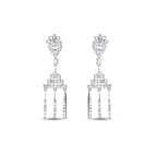 0.68 ct. Diamant Baguette Ohrringe