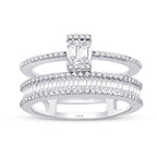 0.77 ct. Diamant Baguette Ring