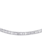 2.56 ct. Diamant Baguette Halskette