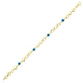 Gold Böses Auge Armband