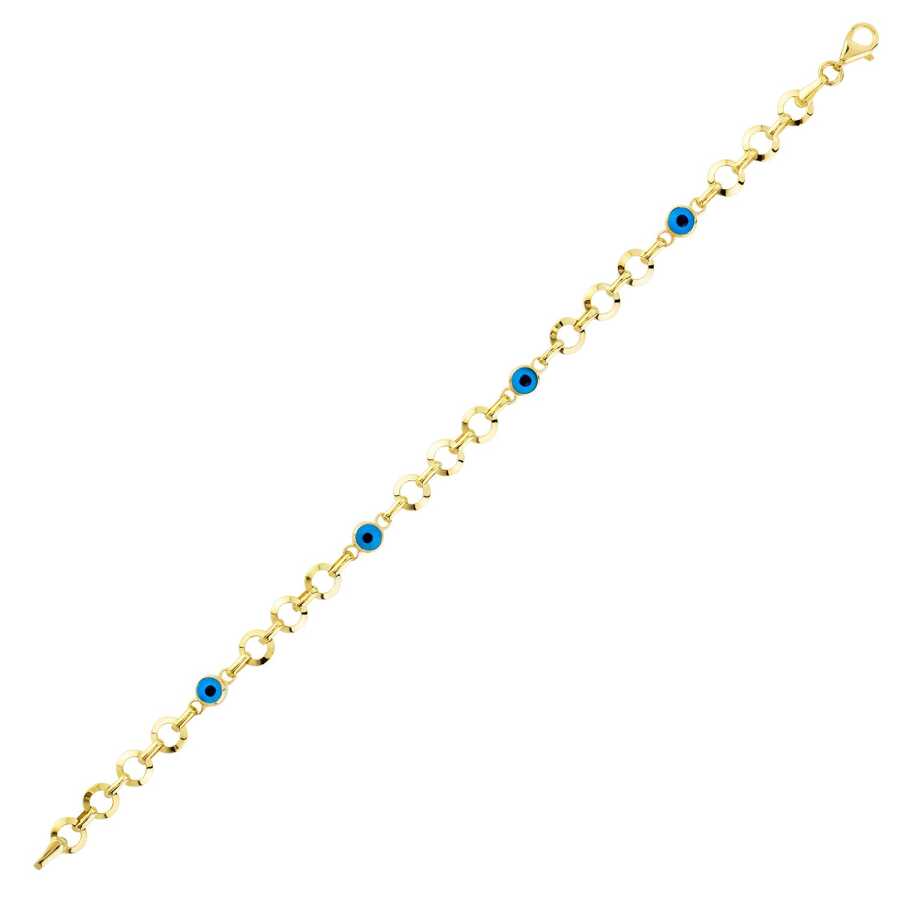 Gold Böses Auge Armband