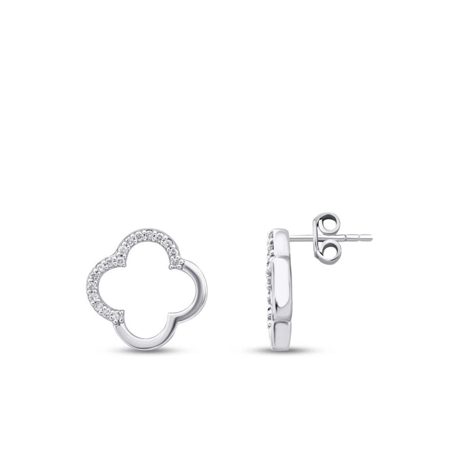 0.51 Karat Diamant Clover Set