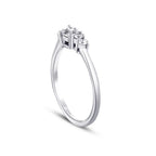 0.21 ct. Diamant Baguette Ring