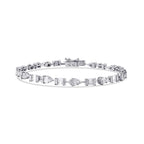 3.88 ct. Diamant Baguette Armband