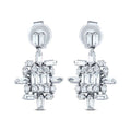 0.57 ct. Diamant Baguette Ohrringe
