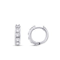 1.00 ct. Diamant Creolen Ohrringe