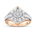 0.67 ct. Diamant Trend Baguette Ring