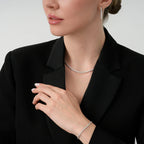 3.00 ct. Diamant Tennis Halskette