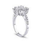 0.64 ct. Diamant Baguette Ring