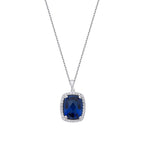 8.56 Karat Diamant Saphir Set