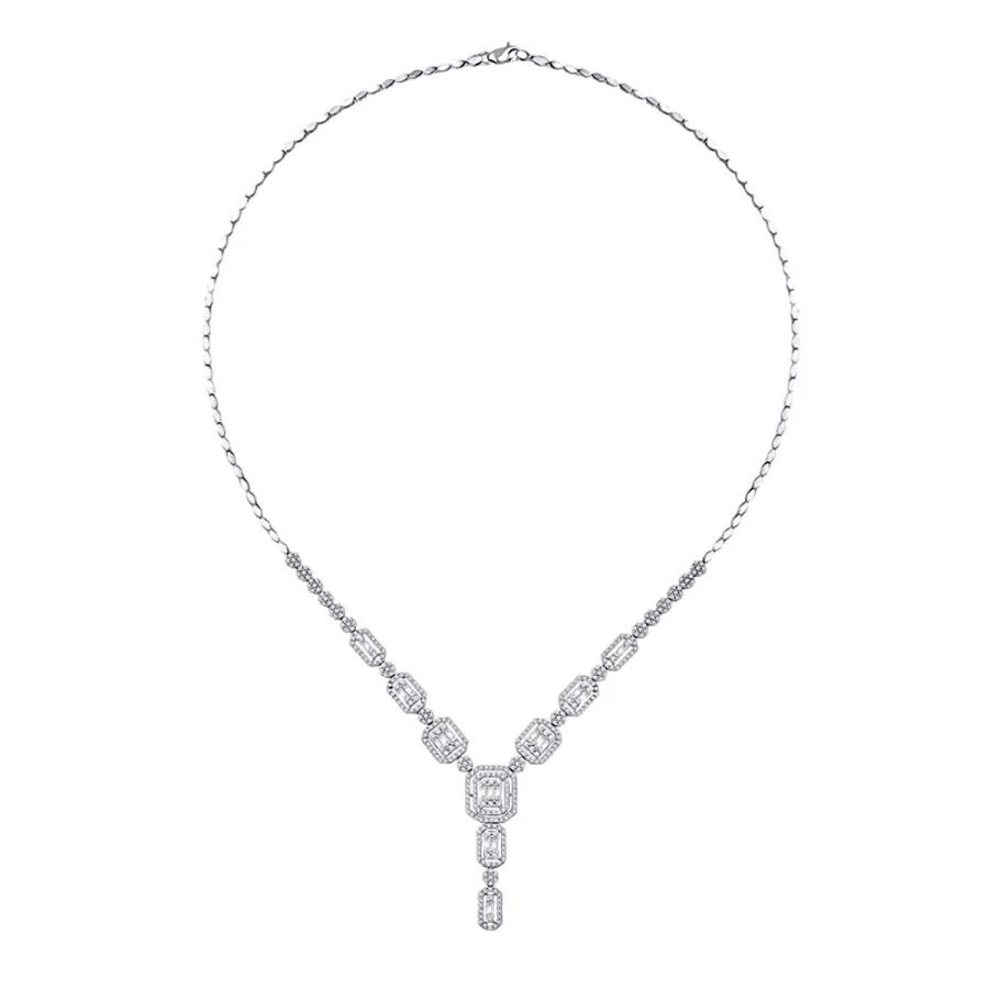 Gold Baguette Halskette