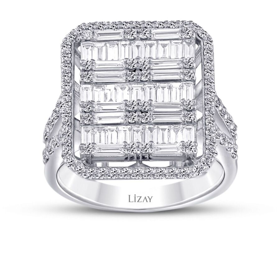 1.71 ct. Diamant Baguette Ring