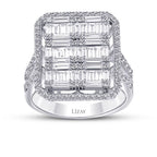 1.71 ct. Diamant Baguette Ring