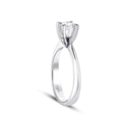 0.30 ct. Diamant Rund Solitär Verlobungsring