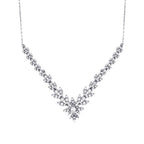 Gold Collier Halskette mit Steinen