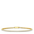 Gold klassisches Tennis Armband
