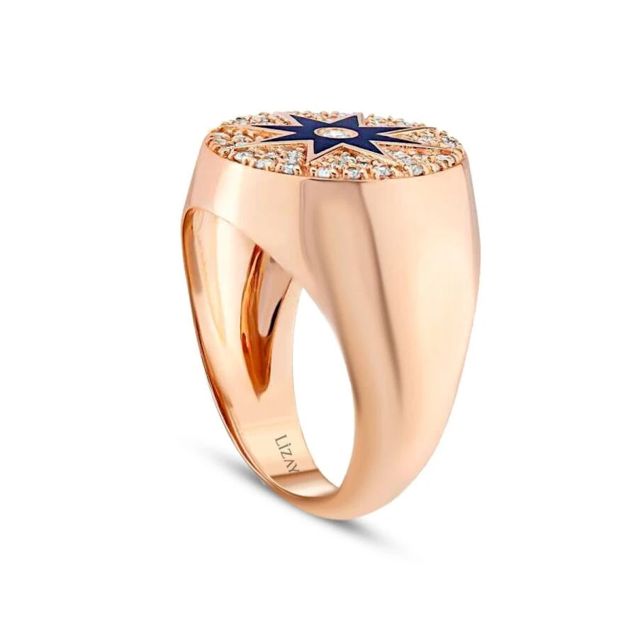 0.40 ct. Diamant Stern Ring