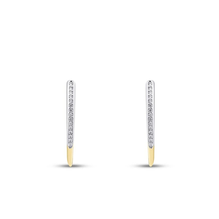 Gold Marquise Ohrringe