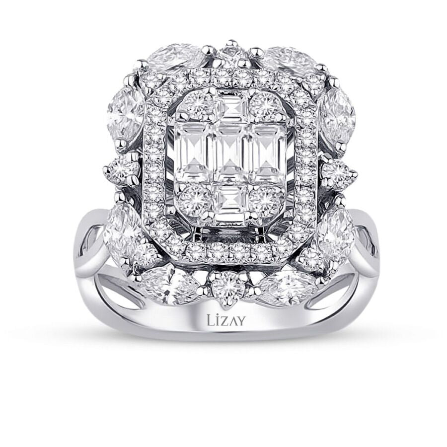 1.44 ct. Diamant Baguette Ring