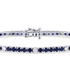 4.34 ct. Diamant Saphir Armband