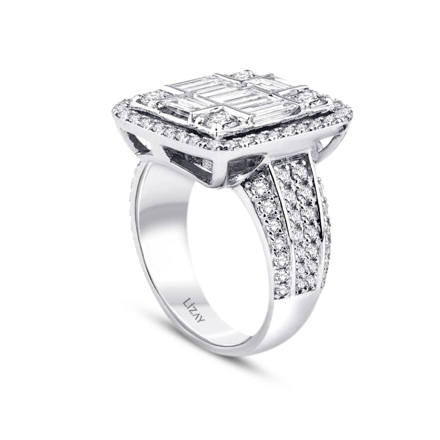 2.24 ct. Diamant Baguette Ring