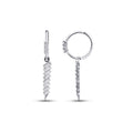 0.48 ct. Diamant Baguette Ohrringe