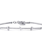 0.32 ct. Diamant Tropfen Armreif