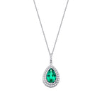 5.25 Karat Diamant Farbiger Stein Set