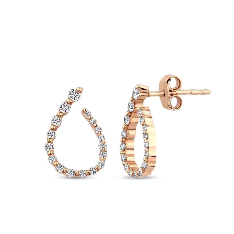 0.40 ct. Diamant Trend Ohrringe