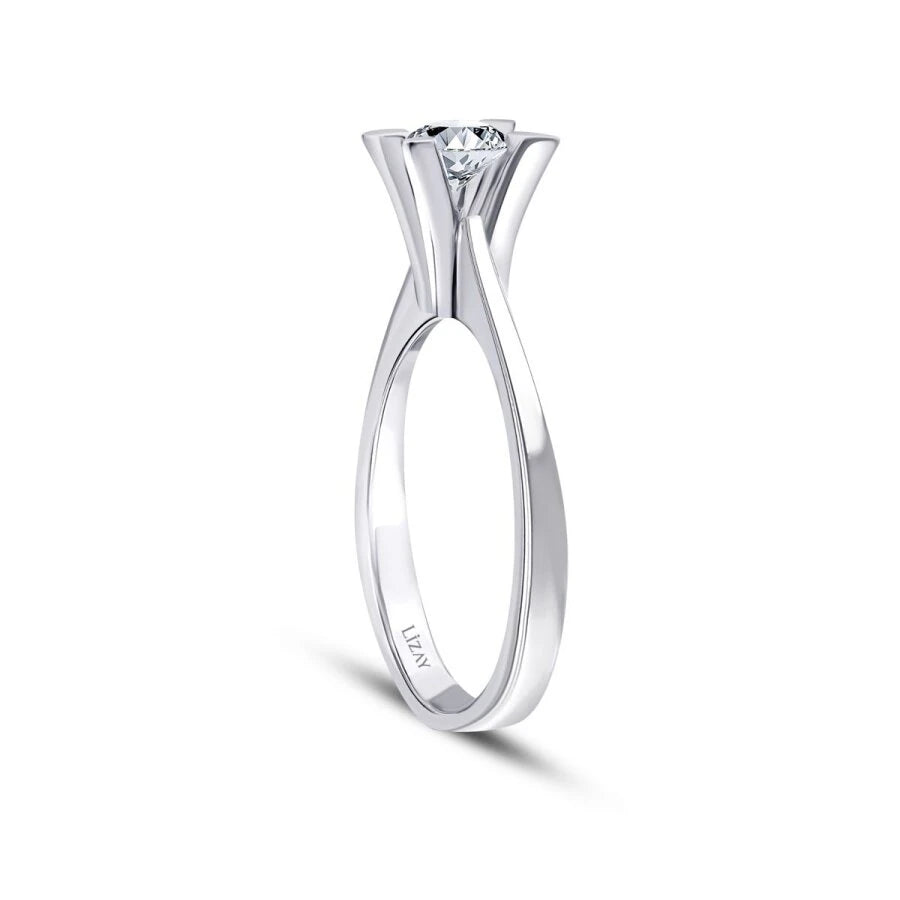 0.60 ct. Diamant Rund Solitär Verlobungsring