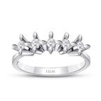 0.50 ct. Diamant Fünf-Stein Ring