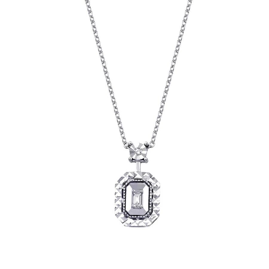 0.18 Karat Diamant Effect Baguette Set